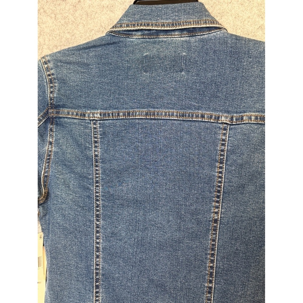 REgeneration by Celebrity Pink Dalia Denim Dress Blue Long Sleeve Mini S NEW - Picture 12 of 15